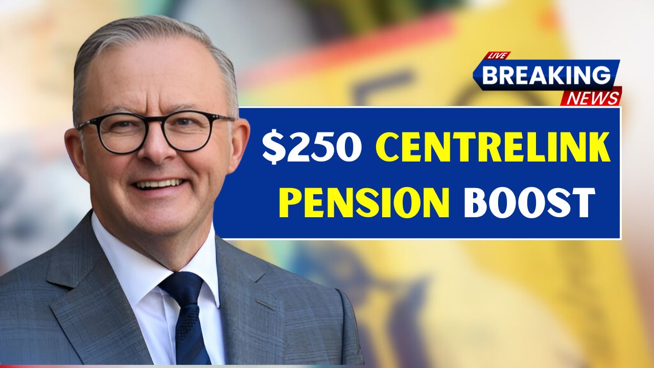 250 Centrelink Pension Boost