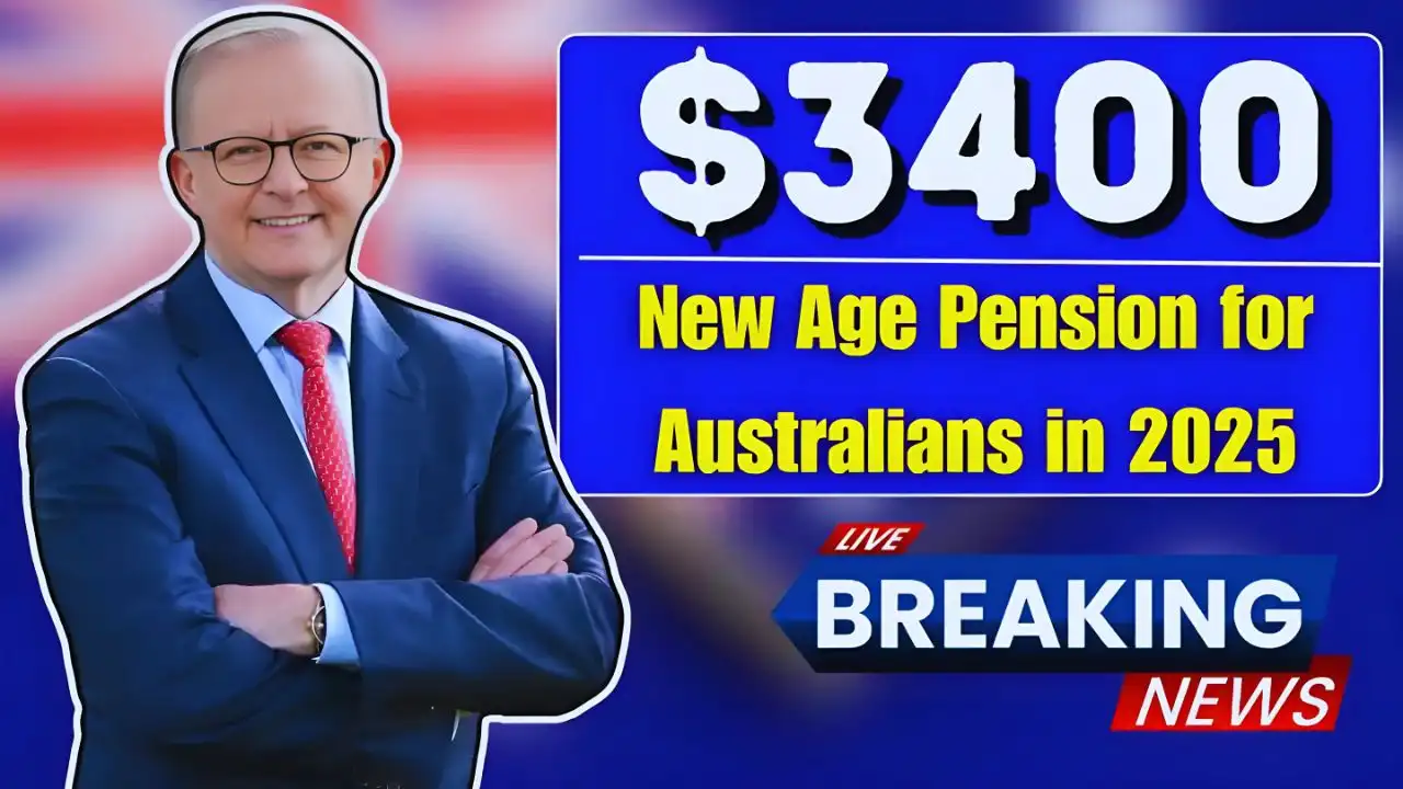 3400 New Age Pension For Australian In 2025