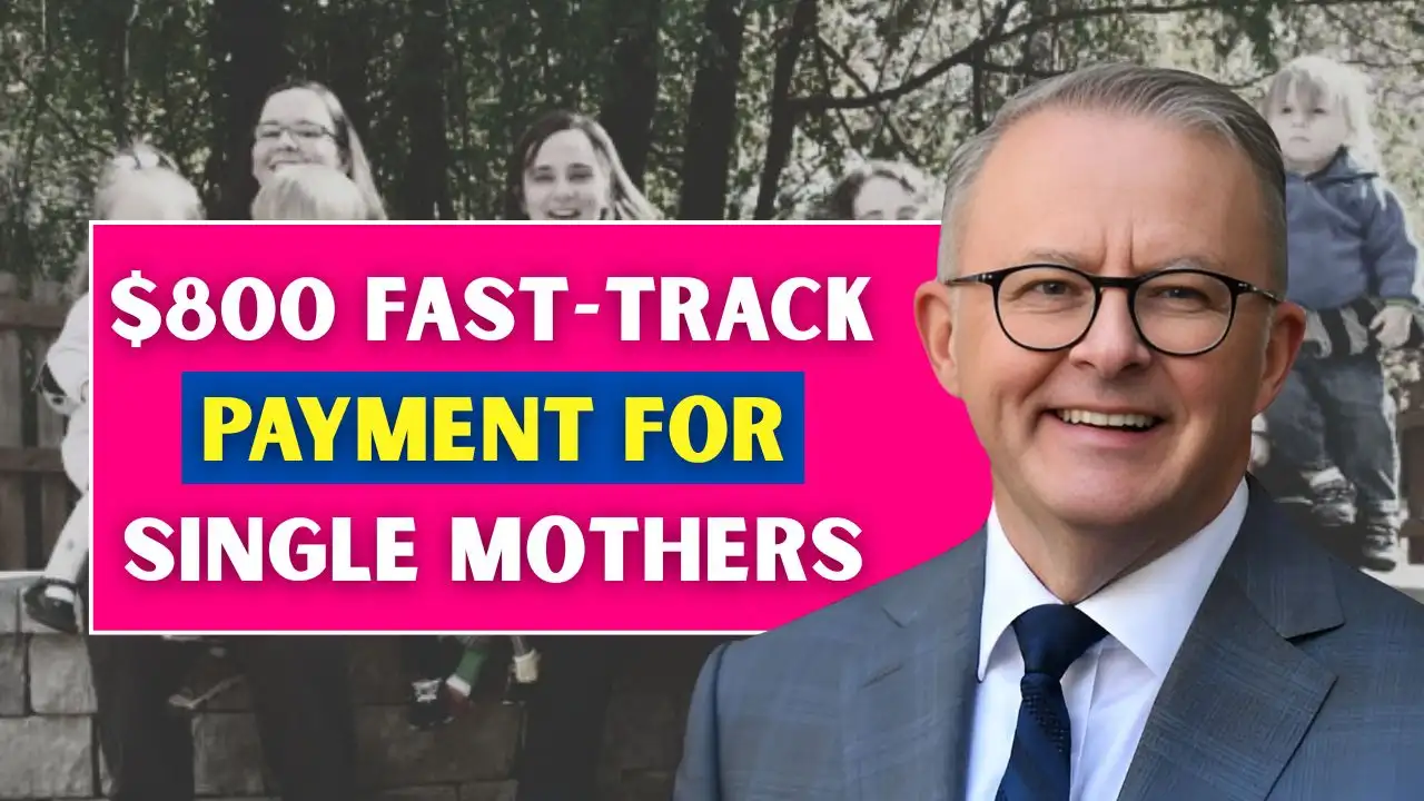 800 Fast Track Payment for Single Mothers