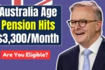 Australia Age Pension Hits 3300Month