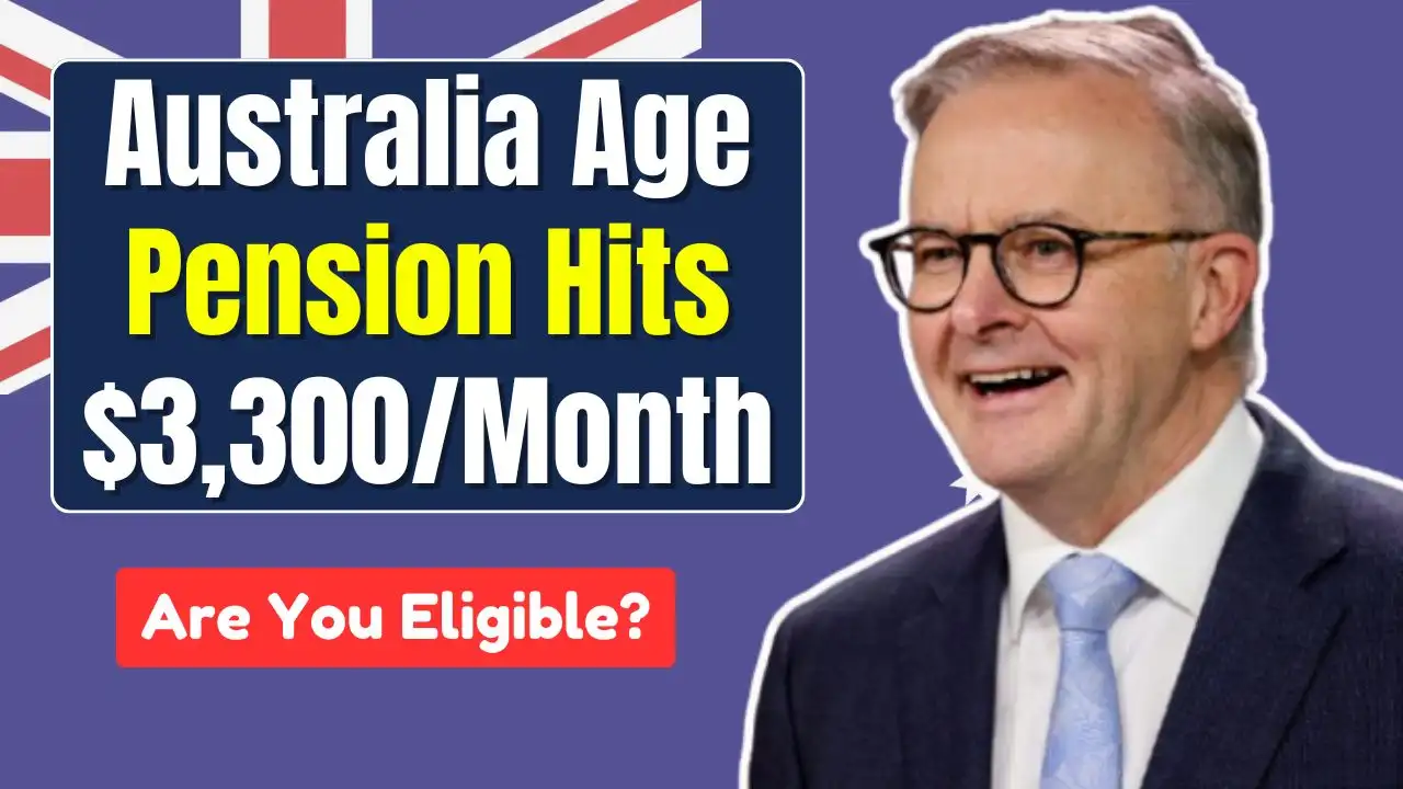 Australia Age Pension Hits 3300Month