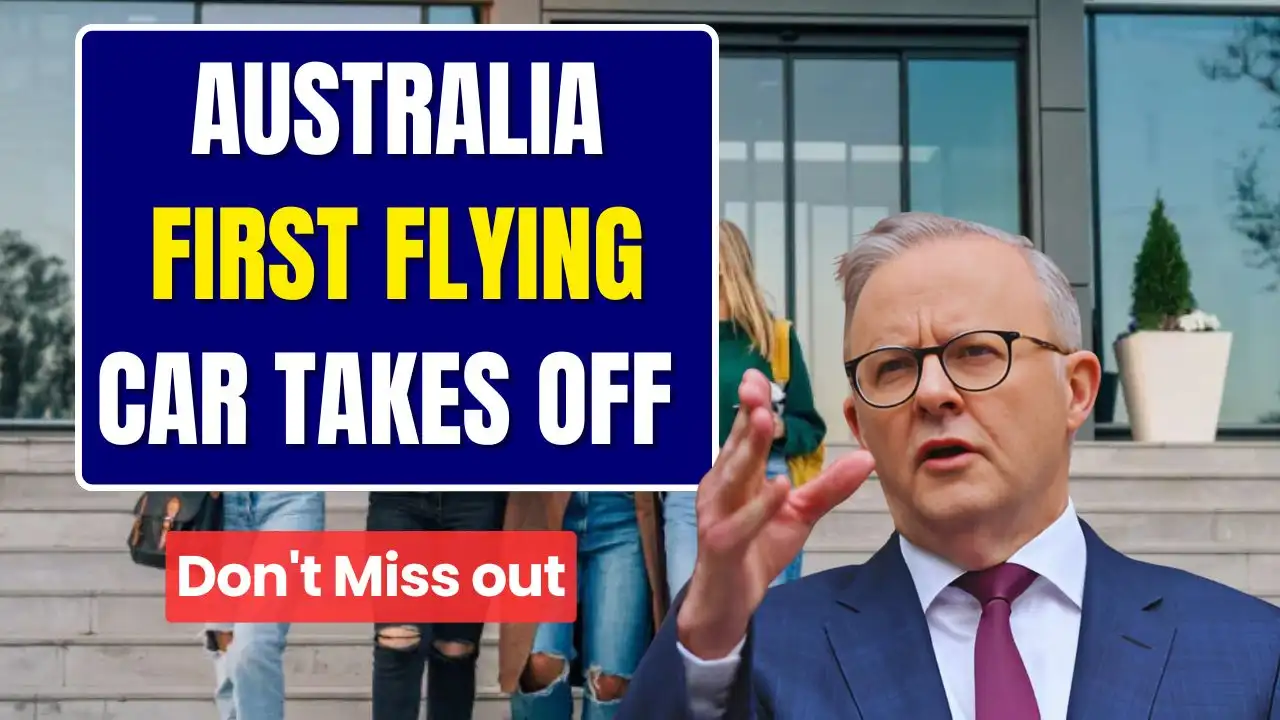 Australia First Flying Car Takes Off