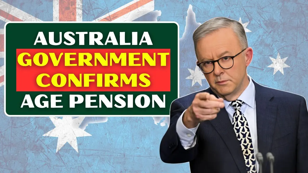Australia Government Confirms Age Pension