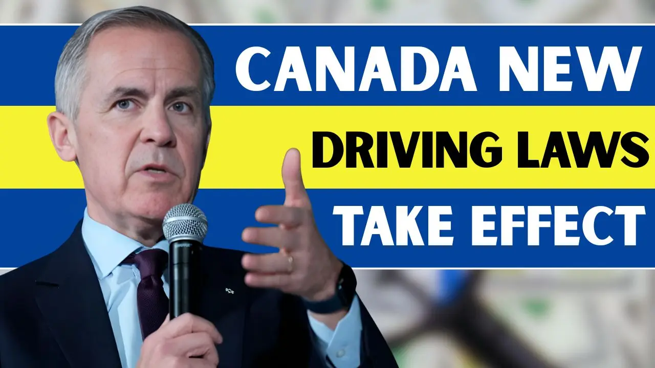 Canada New Driving Laws Take Effect July 2025