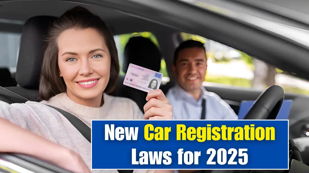 New Car Registration Laws for 2025