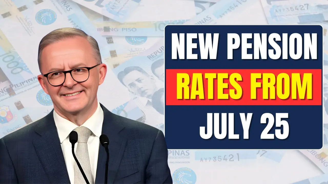 New Pension Rates from July 25