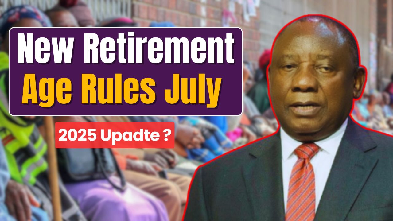 South Africa Sets New Retirement Age